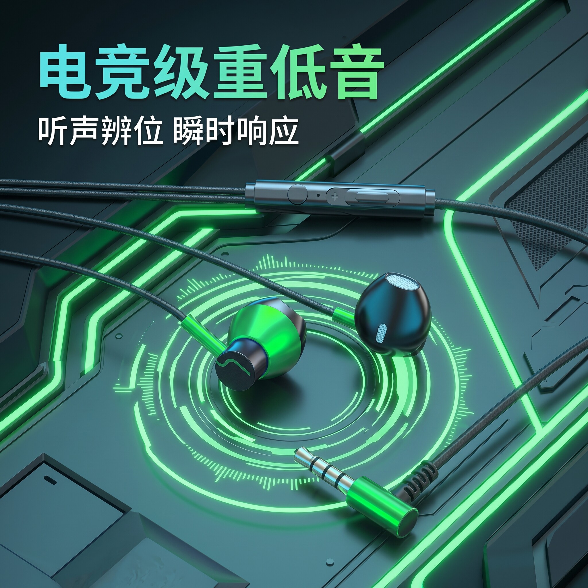 耳机有线type-c接口适用于oppo华为小米15通用11红米K80/k70pro