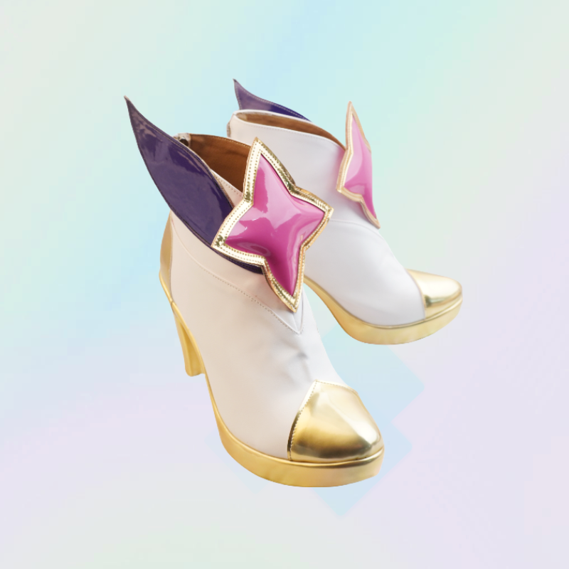 英雄联盟星之守护者阿狸cos鞋大码增高动漫游戏cosplay靴子定做