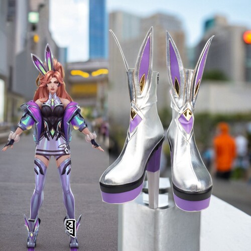 英雄联盟lol幻灵战队女枪鞋子cos