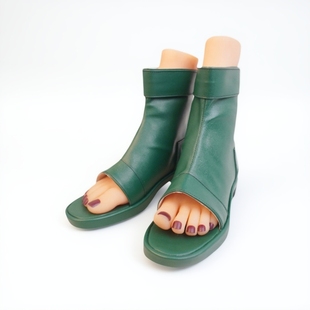 cos鞋火影忍者春野樱 少年版 cosplay鞋动漫游戏道具鞋定制