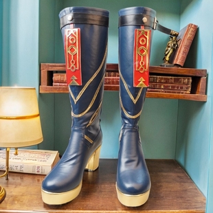 代号鸢cos 孙权 文丑cosplay鞋古装少年正太服装游戏道具鞋定制