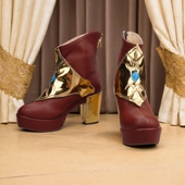 鞋 LOL英雄联盟cos 子靴子定做 Seraphine cosplay KDA 萨勒芬妮