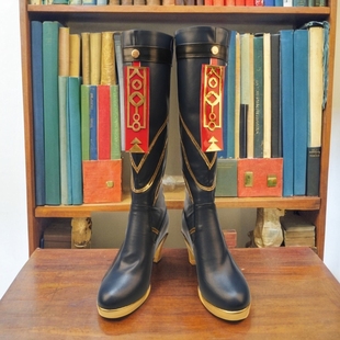 代号鸢cos 孙权 文丑cosplay鞋古装少年正太服装游戏道具鞋定制