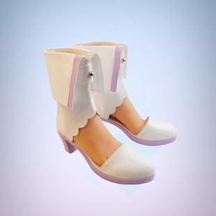 命运石之门 cos牧濑红莉栖 助手 婚纱 cosplay鞋动漫游戏道具鞋