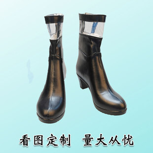 明日方舟cos苇草cosplay鞋女动漫游戏道具靴子定制