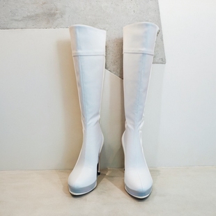 纯白相簿cos小木曾雪菜打歌服cosplay鞋动漫游戏增高靴定制