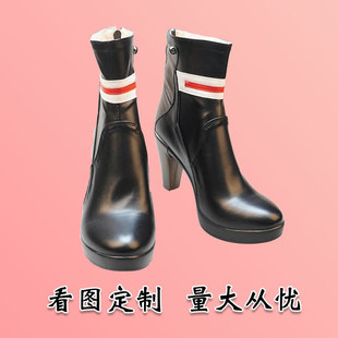 无期迷途cos九十九海拉白逸卓娅cos鞋cosplay靴子女动漫游戏道具