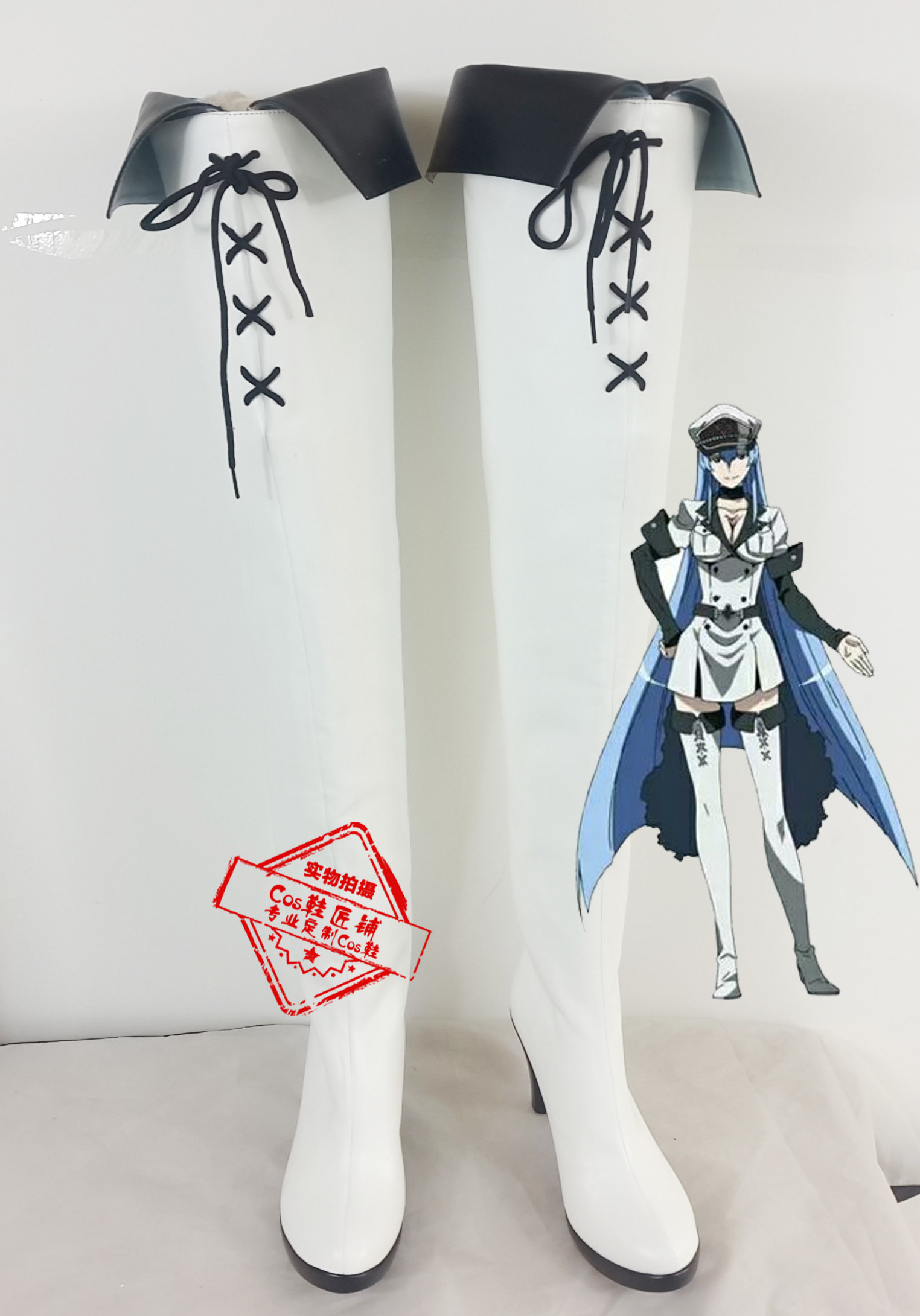 z8 斩赤红之瞳 艾斯德斯 cosplay鞋子定做增高还原