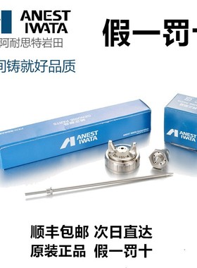 ANEST IWATA日本岩田喷枪配件喷漆枪W-71/77/101/200针嘴 雾化帽
