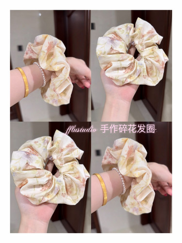 FFLU「手作碎花」花花大肠大肠发圈女