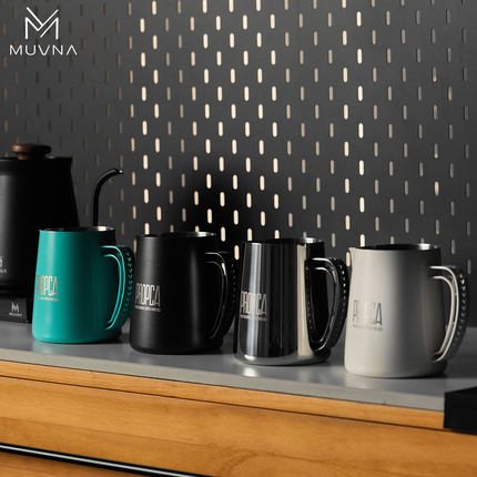 MUVNA慕威纳 DBW双翼拉花缸咖啡专业拉花打奶杯PCA严嘉琦联名款