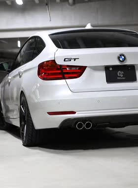 3D Design BMW宝马3系GT F34运动设计套四出碳纤维尾唇 行货质保