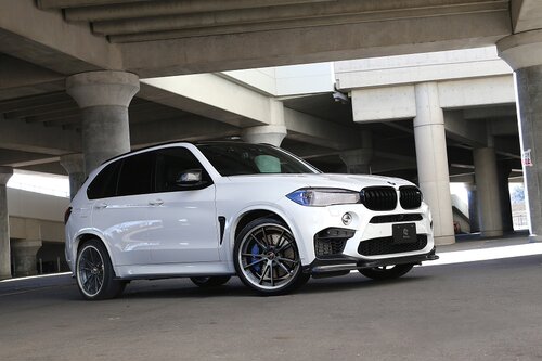 正品3DDesign BMW宝马F85X5M碳纤维外观套件 扰流前唇 后唇 侧裙