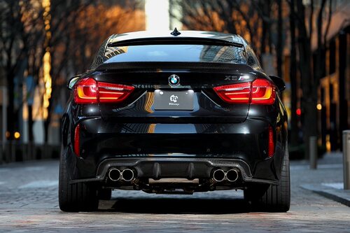 正品3DDesign BMW宝马 F86 x6m 碳纤维后唇 尾唇扰流器 日本原装