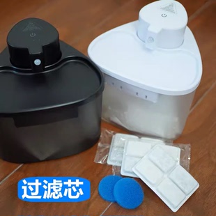 探宠猫咪饮水机过滤替换滤芯4片8片装 恒温饮水机滤棉每月更换配件