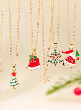 New Year's Design Christmas Collection Necklace Christmas Sn