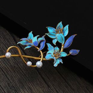 Pearl Enamel Luxury Refreshing Classical Elegant Hanfu Light