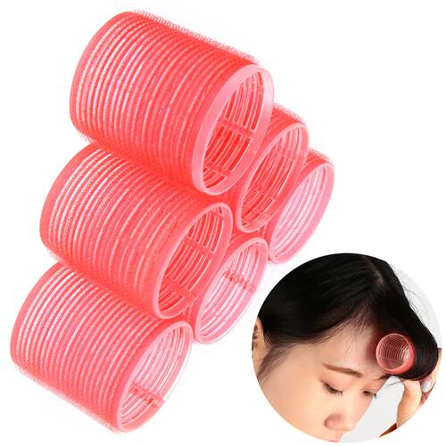 New Large Self Grip Hair Rollers Pro Salon Hairdressing Curl