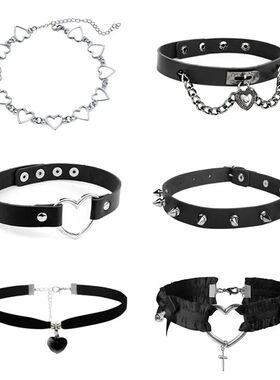 Sexy Trendy Vintage Charm Round Gothic Collar Necklaces Jewe