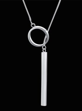 new Necklace For Women Jewelry 18 inches Creative Round Pend