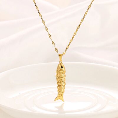 Exquisite High-End Personalized Activity Fish Pendant Jewelr