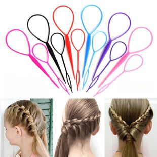 Creator Blac Popular Ponytail Styling Tools Loop 2Pc Plastic