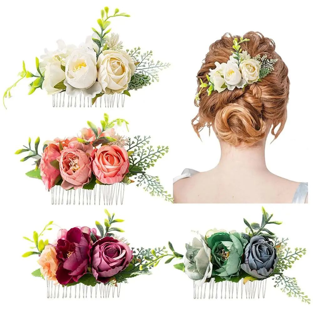 Shining Wedding Jewelry Headwear Bridal Hair Accessories Flo