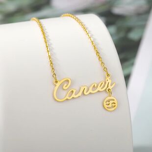 Stainless Virgo Pendants Constellations Libra Sagittarius