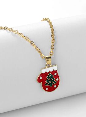 Christmas Series Necklace Holiday Party Jewelry Gifts For Wo