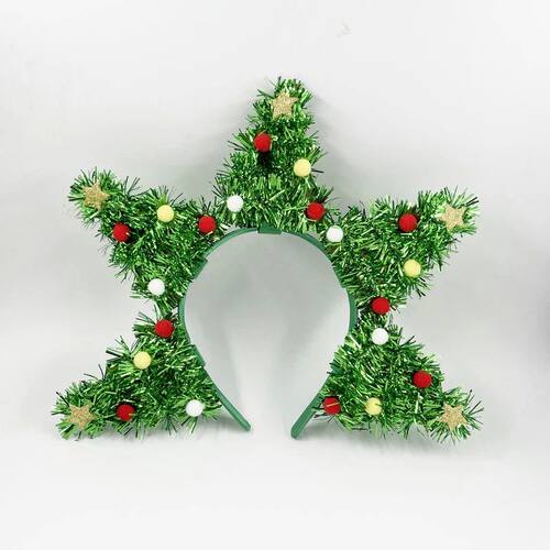Christmas headband Christmas tree shaped headband cute holid