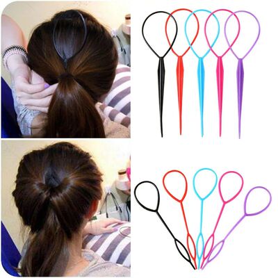Hair Loop for Bun Elastic for Hair for Dreadlocks Hairstyle