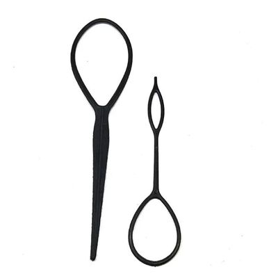1SET Ponytail Creator Popular Plastic Loop Styling Tools Pon