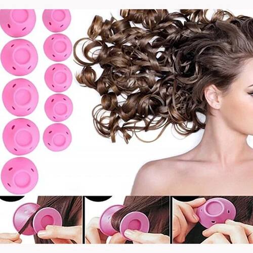 Perm Easy Use Practical Hair Styling Tools 10pcs Mushroom Ha