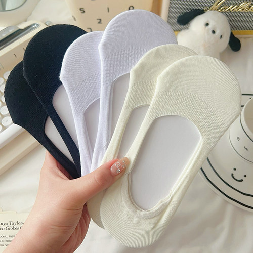 夏季船袜女防滑不掉跟