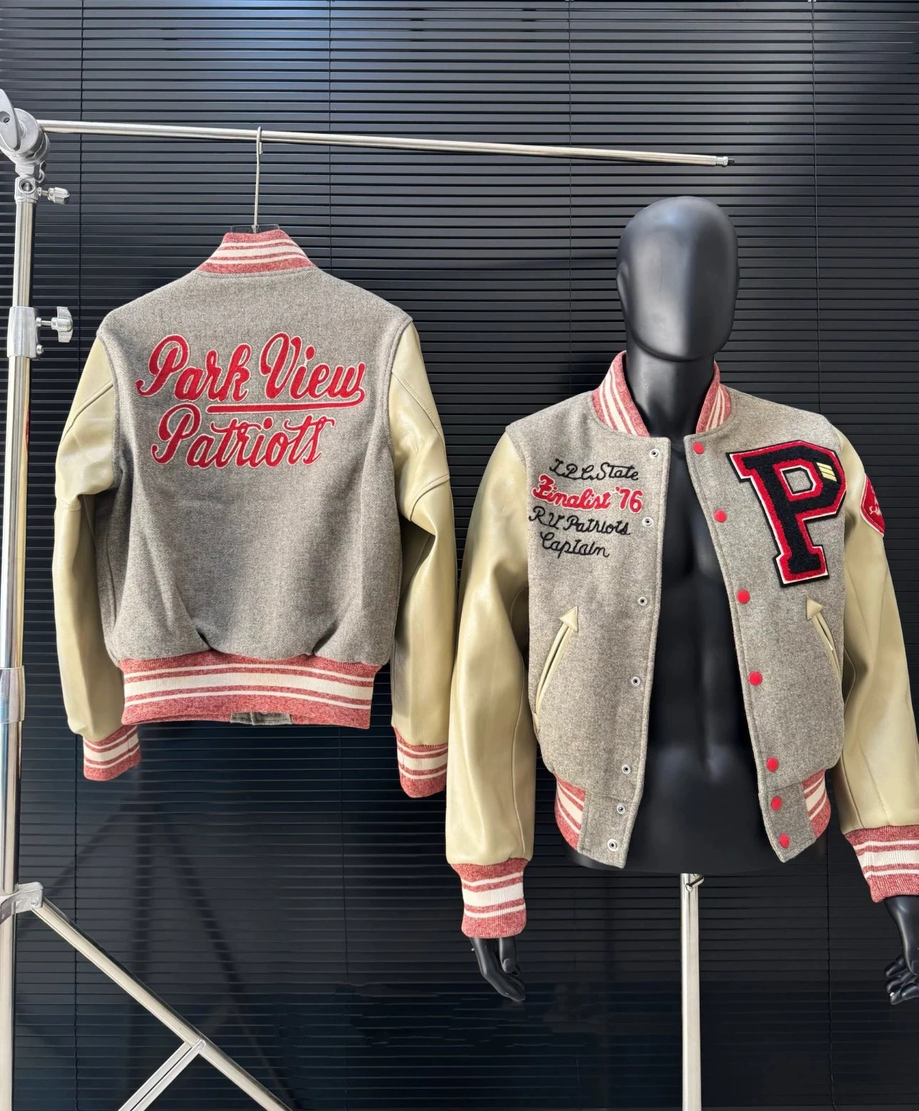 YIYJANGDE原创1976羊毛棒球服夹克Cleanfit风格