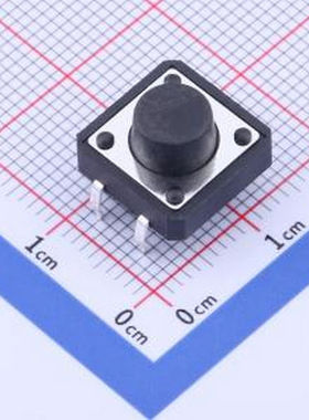 TS127CJ 12*12*7mm 直插 轻触开关 插件 轻触开关