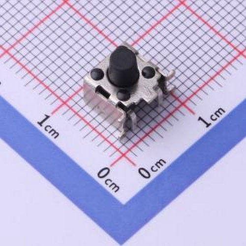 TS-1045AD-A7B2-D2 6*6*7四脚贴片带支架侧按轻触按键180gf SMD,6