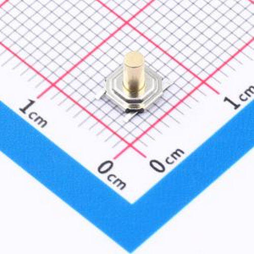 BTS0C0053MMG00 铜头轻触开关5.2x5.2x5mm 350gf SMD-4P,5.2x5.2m