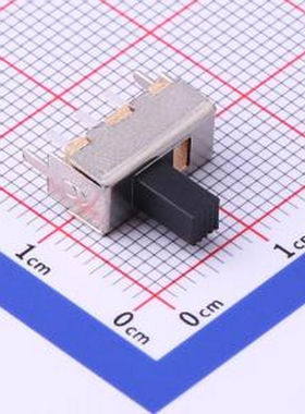 SS-12F44-G6 12.1*5.6*13.9柄长6MM,1P2T 插件 滑动开关