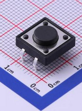 TS125CJ 12*12*5mm 直插 轻触开关 插件 轻触开关