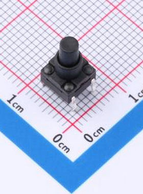 GT-TC116A-H110-L1 6×6×11.0 防水插脚轻触开关 160gf 带护套