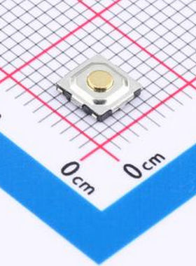 TVCU18-015BY-R 新4X4/翘脚/1.5H/180gf/黑底铜钮/编带 SMD-4P,5.