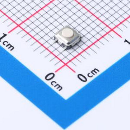 TVAF03-N015C2L-R 3X3/平脚/1.5H/250gf/黑底白钮/不带接地/双簧/