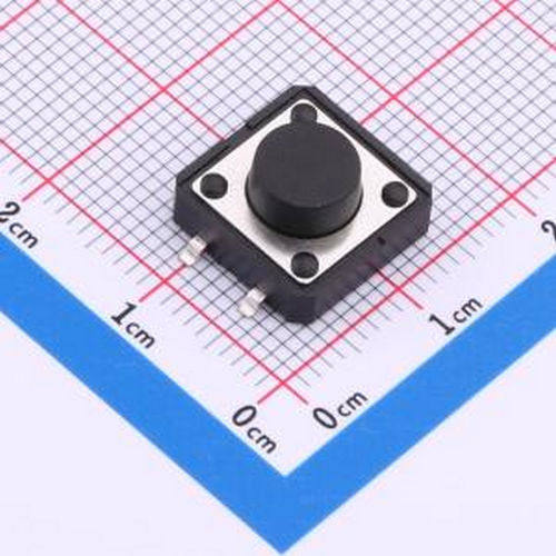 TS126TP 250gf 009 12*12*6mm 立贴 轻触开关 SMD 轻触开关