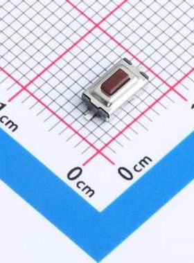TVBF18-025CR-R 一型/平脚/2.5H/250gf/黑底红钮/防尘/编带 SMD,6