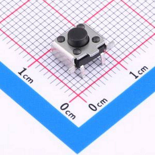 TS6645TPZJ 250gf BD 069 轻触按键开关6*6*4.5 贴片支架 SMD,7.5