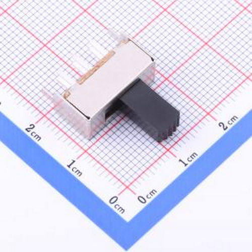 SS-22F07-G010 柄长10mm 直插两档 滑动开关 插件 滑动开关