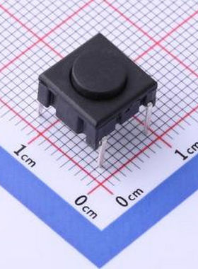 UK-B02154A-G6.4 10*10*6.35mm 直插 轻触开关 插件 轻触开关