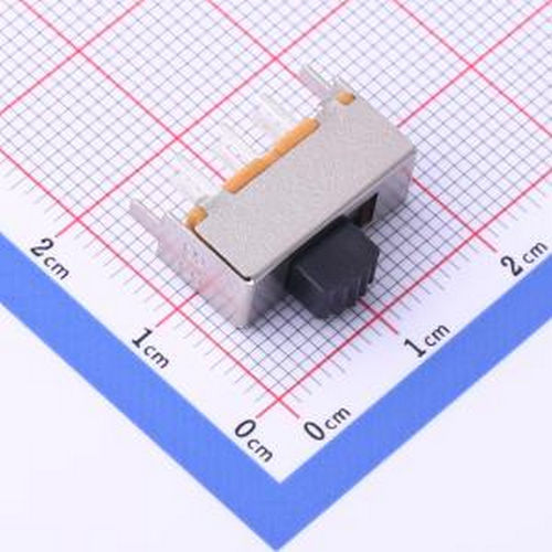 SS22F07L4 柄长4mm 直插双档 滑动开关 插件 滑动开关