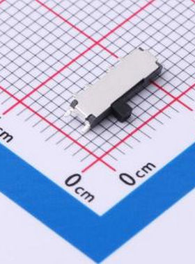 HX MSK13C02 拨动开关 MSK12C02三档侧拨贴片 8脚拨动 黑柄,柄长1